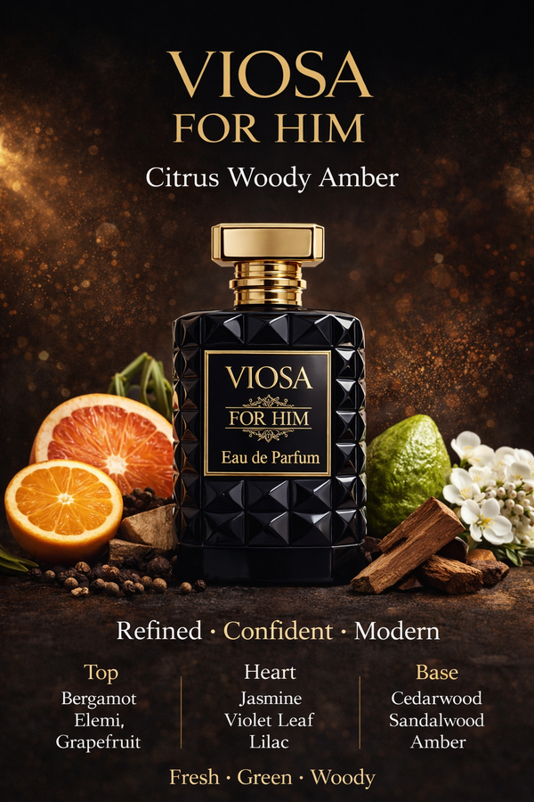 Viosa For Him Eau de Parfum 100ml | Luxury Men’s Fragrance